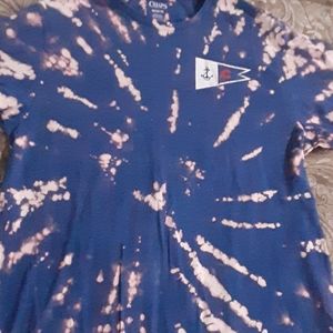 Bleach dyed T-shirt